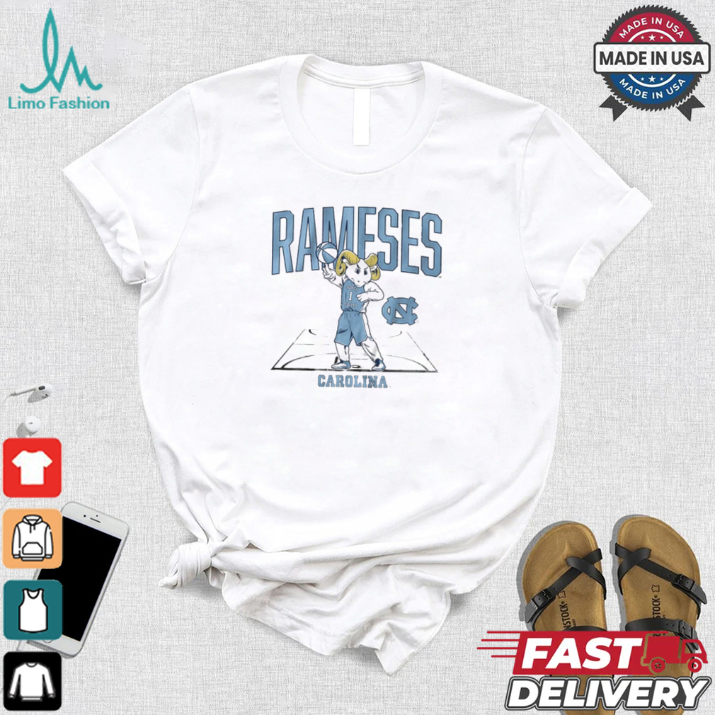 Official UNC Basketball Rameses Carolina Mascot Painting t shirt Official UNC Basketball Rameses Carolina Mascot Painting t shirt