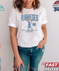 Official UNC Basketball Rameses Carolina Mascot Painting t shirt