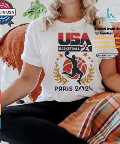 Official USA Basketball Olympic Paris 2024 Shirt