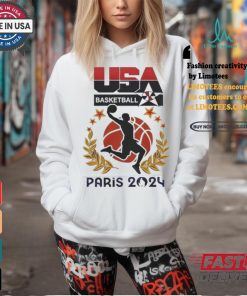 Official USA Basketball Olympic Paris 2024 Shirt