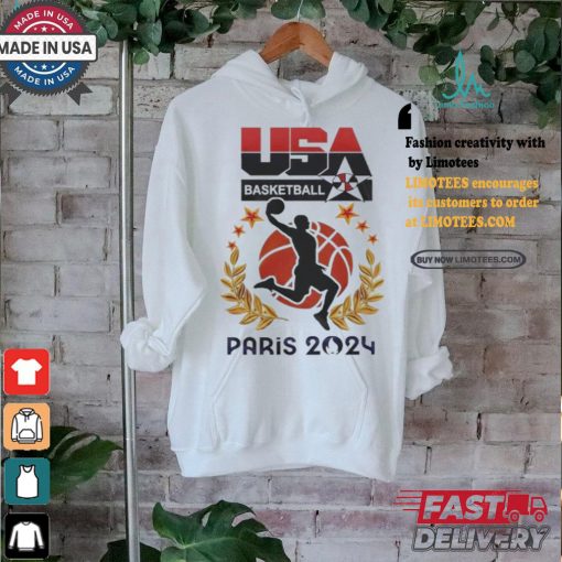 Official USA Basketball Olympic Paris 2024 Shirt