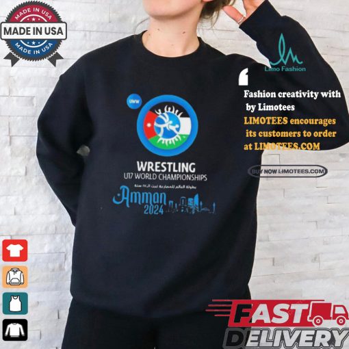 Official UWW U17 World Championships Amman 2024 Shirt