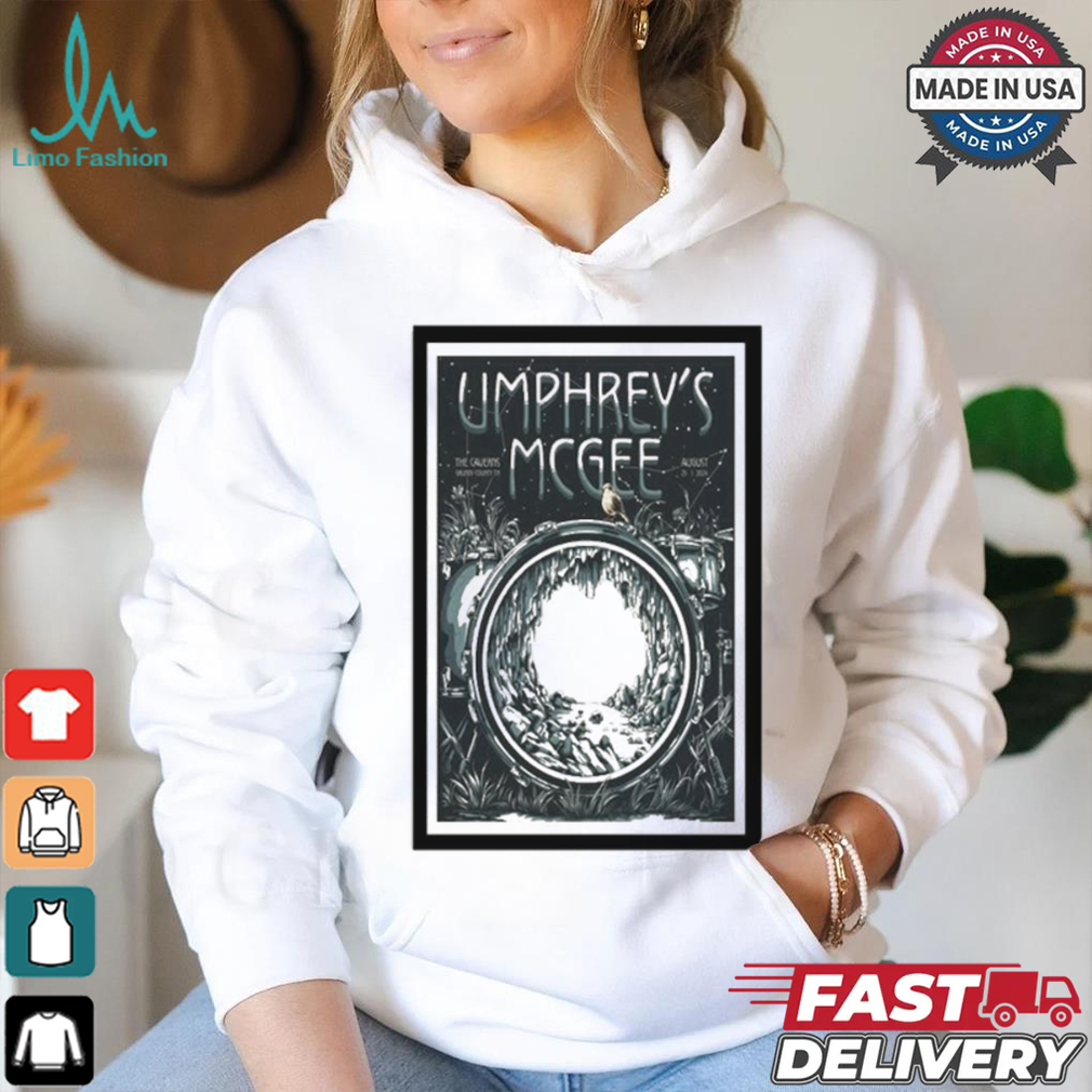 Official Umphreys McGee August 25, 2024 In Pelham, TN Tour Poster shirt Official Umphreys McGee August 25, 2024 In Pelham, TN Tour Poster shirt