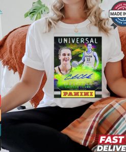 Official Universal Panini Origins Caitlin Clark Indiana Fever Signature poster t shirt