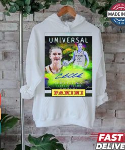 Official Universal Panini Origins Caitlin Clark Indiana Fever Signature poster t shirt