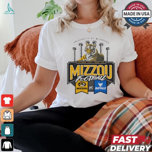 Official University Of Missouri Mizzou Tigers 2024 MU vs Buffalo Game Day t shirt