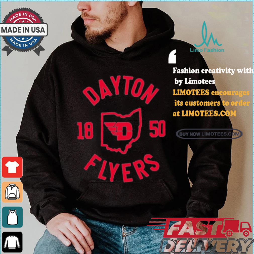 Official University of dayton collegiate circle T shirt Official University of dayton collegiate circle T shirt
