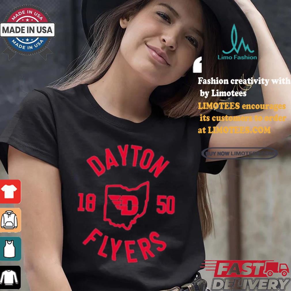 Official University of dayton collegiate circle T shirt Official University of dayton collegiate circle T shirt
