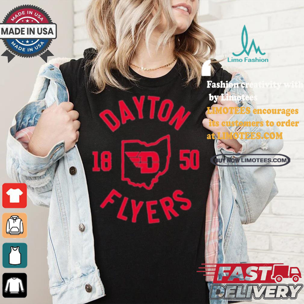 Official University of dayton collegiate circle T shirt Official University of dayton collegiate circle T shirt