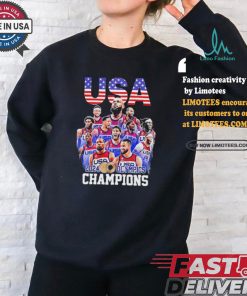 Official Usa 2024 Olympics Champions Shirt