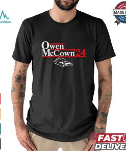 Official Utsa Roadrunners Owen Mccown 2024 T Shirt