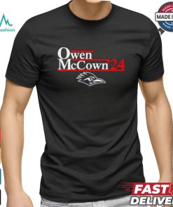 Official Utsa Roadrunners Owen Mccown 2024 T Shirt