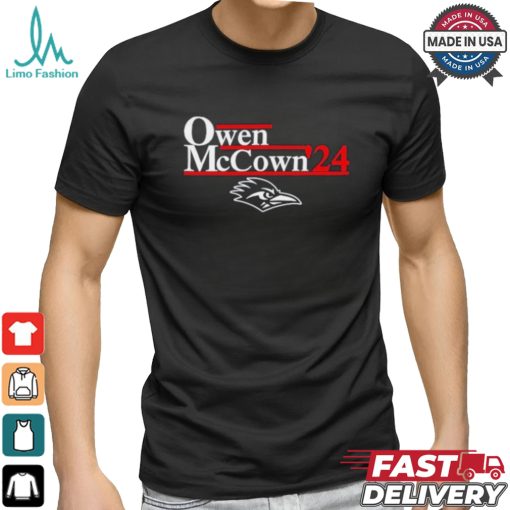 Official Utsa Roadrunners Owen Mccown 2024 T Shirt