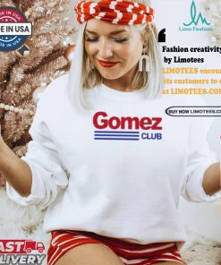 Official Valentina gomez wearing gomez club shirt