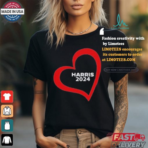 Official Vera wang heart Harris 2024 T shirt
