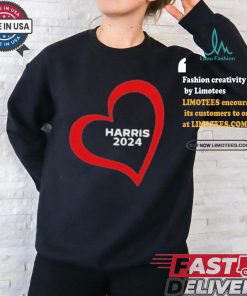 Official Vera wang heart Harris 2024 T shirt