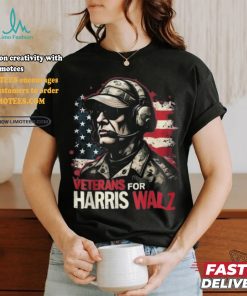Official Veterans for Harris walz 2024 Kamala Harris tim walz veteran T shirt