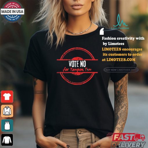 Official Vote no for tampon tim walz vice president kommiebla satire T shirt