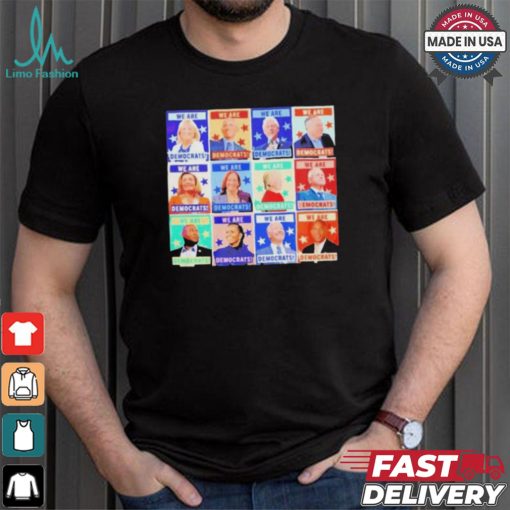 Official We Are Democrats America 2024 T shirt