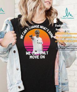 Official We Can’t Change What’s Done We Can Only Move On Turkish Shooter Vintage Retro Olympic Paris 2024 t shirt