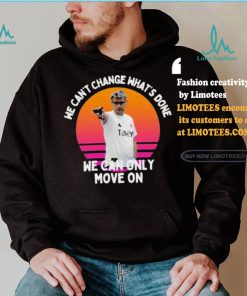 Official We Can’t Change What’s Done We Can Only Move On Turkish Shooter Vintage Retro Olympic Paris 2024 t shirt