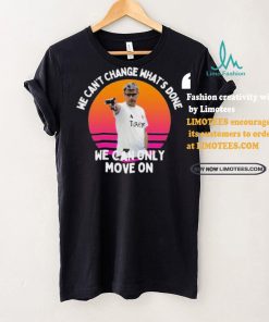 Official We Can’t Change What’s Done We Can Only Move On Turkish Shooter Vintage Retro Olympic Paris 2024 t shirt