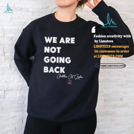 Official We are not going back childless cat ladies America flag T shirt