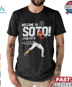 Official Welcome To New York Yankees Juan Soto Shirt