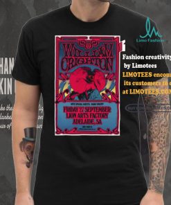 Official William Crighton September 27 2024 Lion Arts Factory in Adelaide Aus Poster shirt