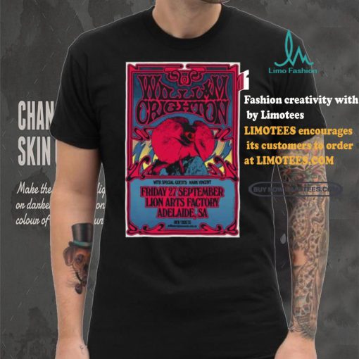 Official William Crighton September 27 2024 Lion Arts Factory in Adelaide Aus Poster shirt