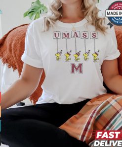 Official Woodstock Peanuts x UMass Gameday t shirt