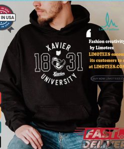 Official Xavier university collegiate circle T shirt