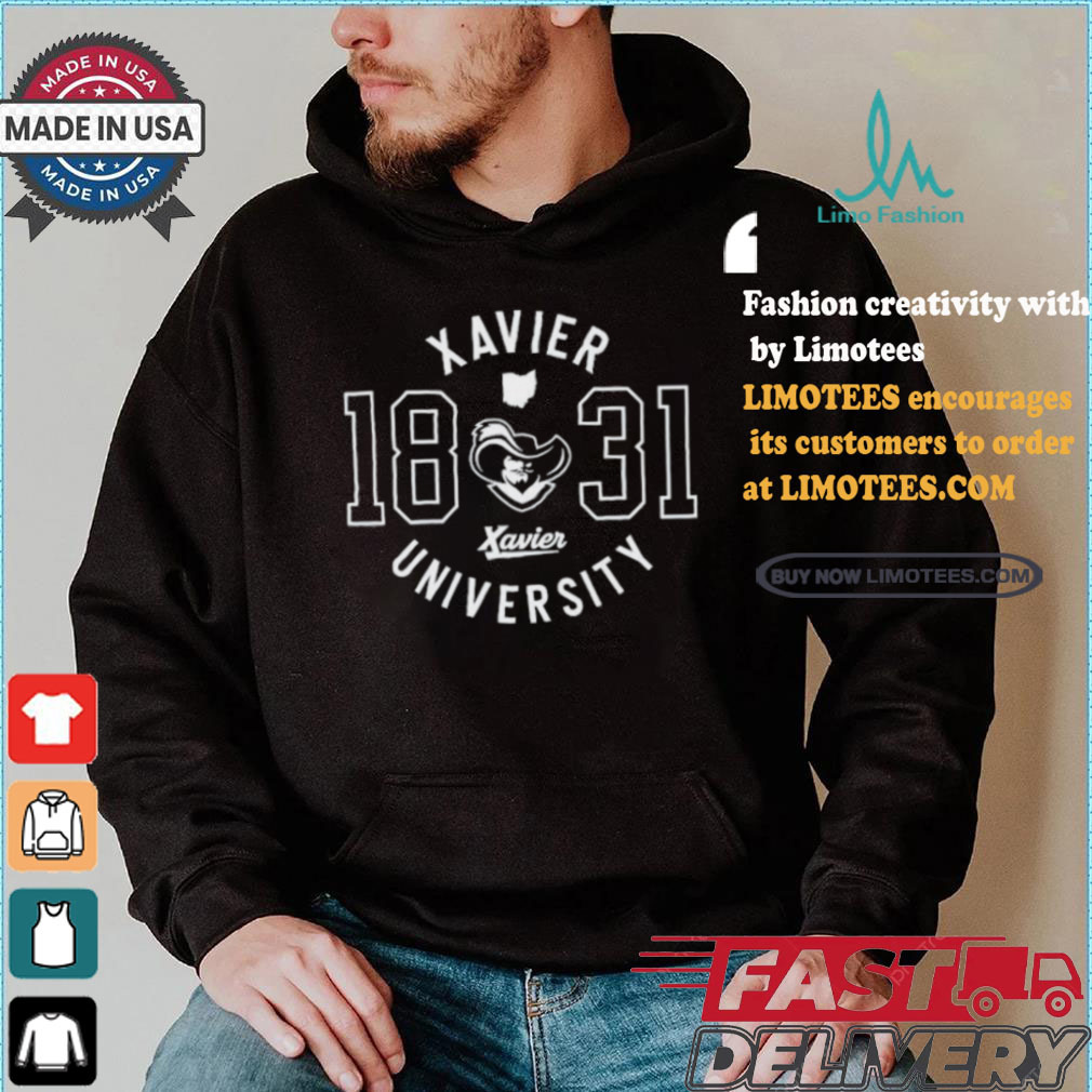 Official Xavier university collegiate circle T shirt Official Xavier university collegiate circle T shirt