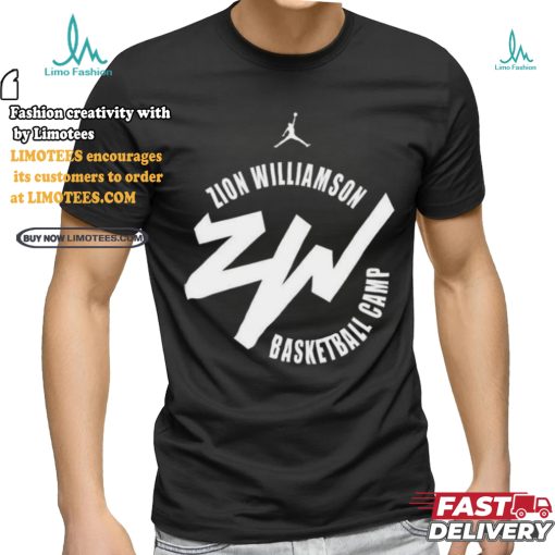 Official Zion Williamson Wearing Zion Williamson Basketball Camp Shirt
