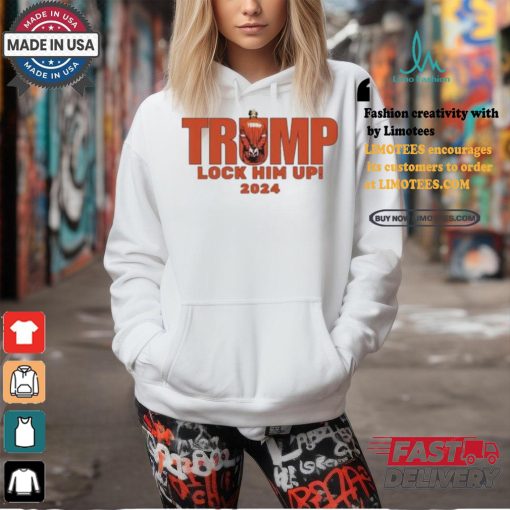 Official lock Him Up Anti Trump 2024 T Shirt