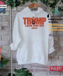 Official lock Him Up Anti Trump 2024 T Shirt