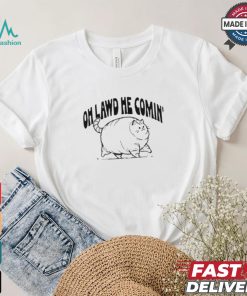 Oh Lawd He Comin Cat T shirt