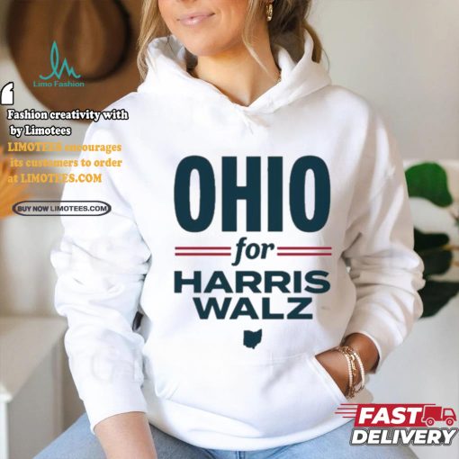 Ohio Democrats Ohio For Harris Walz T shirt