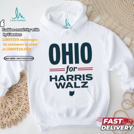 Ohio Democrats Ohio For Harris Walz T shirt