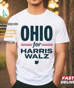 Ohio Democrats Ohio For Harris Walz T shirt