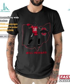 Ohio State Football_ Will Howard State Star shirt