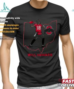 Ohio State Football_ Will Howard State Star shirt