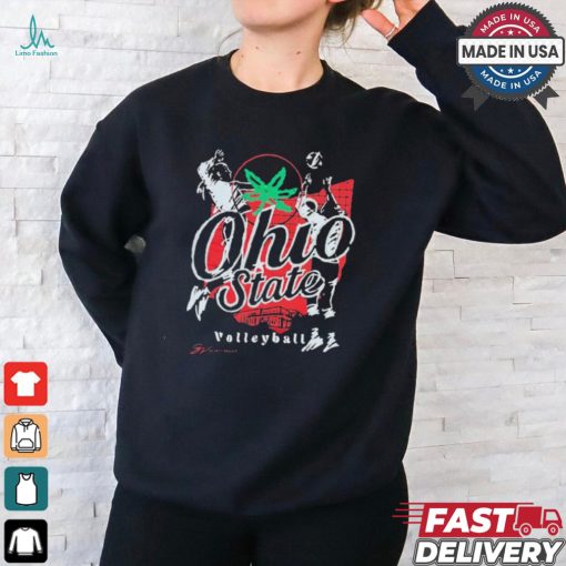 Ohio State Womens Volleyball Sketch Shirt
