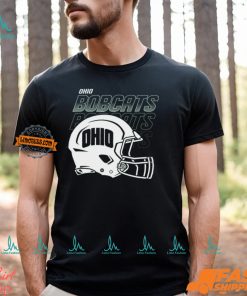 Ohio University Football Helmet Fade Shirt