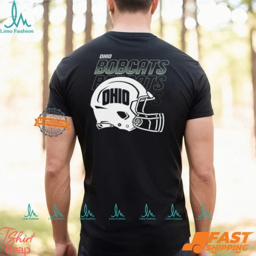 Ohio University Football Helmet Fade Shirt