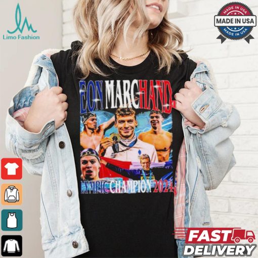 Olympic Games Ou Oversize Leon Marchand T shirt