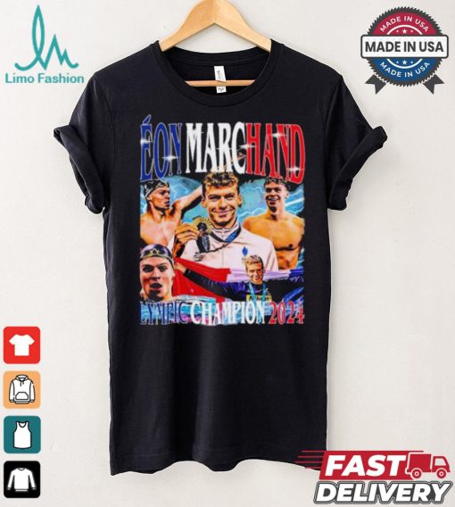 Olympic Games Ou Oversize Leon Marchand T shirt