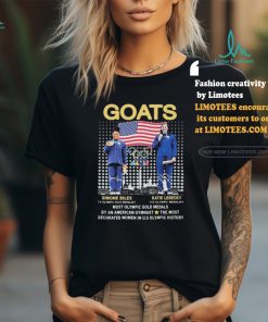 Olympic Paris Goats Katie Ledecky Simone Biles USA Gymnastics Signatures shirt