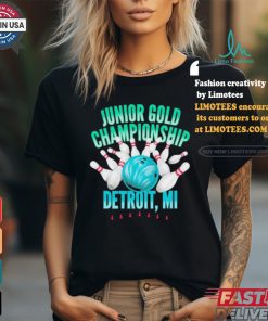 Original 2024 Junior Gold Championships Detroit Ml Pinsplash Performance T Shirt