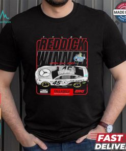 Original 23XI Racing White Tyler Reddick Geico 500 Race Win T Shirt